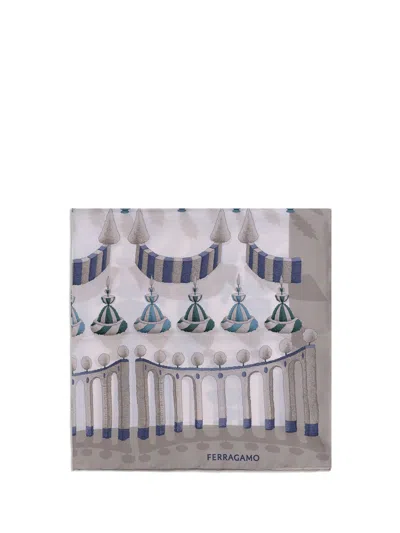 FERRAGAMO FERRAGAMO WOMEN SILK SCARF