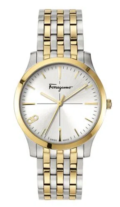 Pre-owned Ferragamo Women's Slim 35mm Quartz Watch Sfuc00421