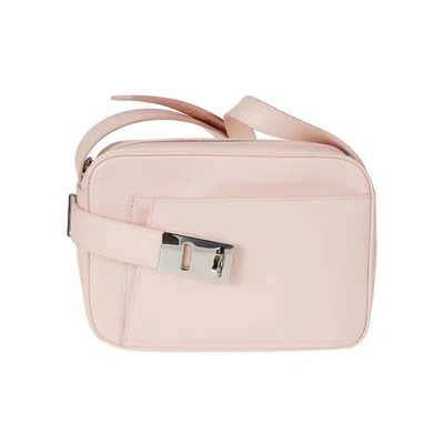 Ferragamo Women's Small Camera Case Logo Crossbody Bag In Pink