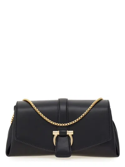 FERRAGAMO WOMEN'S SMALL LEATHER CROSSBODY BAG