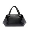 Ferragamo Women Small Scarf Handbag In Black