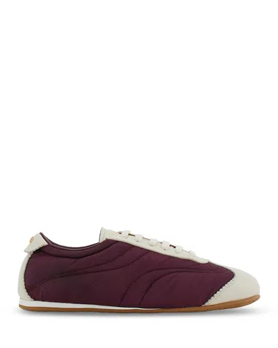 Ferragamo Women's Sneakers In Burgundy