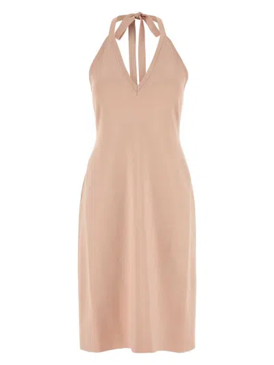FERRAGAMO WOMEN'S STRETCH VISCOSE BLEND DRESS