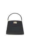 Ferragamo Medium Studio Box Tote Bag In Black