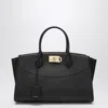 Ferragamo Large Studio Leather Top Handle Bag