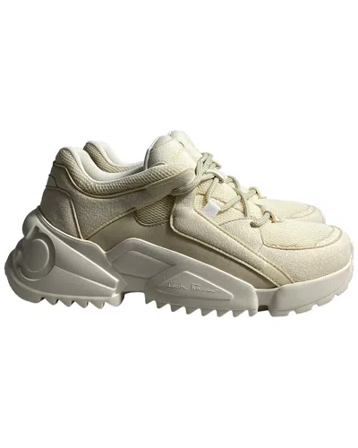 FERRAGAMO FERRAGAMO WOMEN'S SUEDE SKYLAR SNEAKER