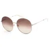 Ferragamo Brown Gradient Round Ladies Sunglasses Sf299s 703 60 In Multi