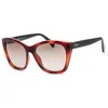 Ferragamo Women's Sf957s 56mm Sunglasses In Brown
