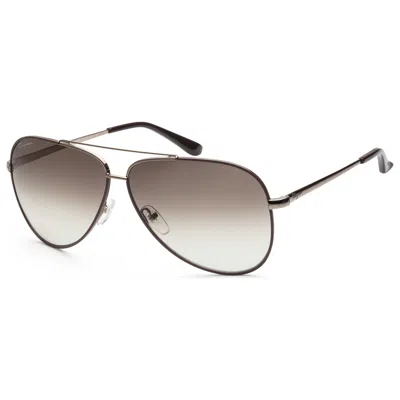 Ferragamo Unisex Sf131s 211 60mm Sunglasses In Brown