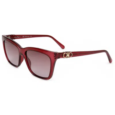 Ferragamo Women's Sunglasses In Red