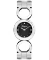 Ferragamo Gancino Stainless Steel Bracelet Watch In Stainless Steel
