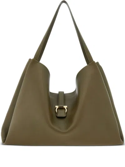 Ferragamo Women's Large Tote Bag In Newolive