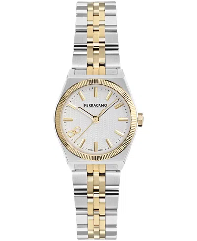 Ferragamo Women's Two-tone Stainless Steel Bracelet Watch 28mm