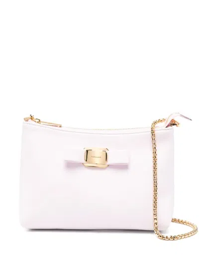 FERRAGAMO FERRAGAMO WOMEN VARA PLATE MINI CROSSBODY BAG
