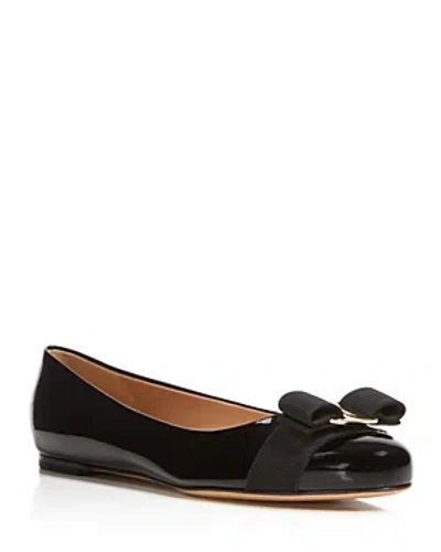 FERRAGAMO WOMEN'S VARINA BALLET FLATS
