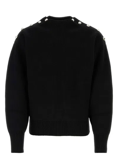 Ferragamo Women's Wool Blend Sweater In Black