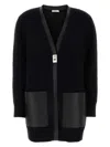 Ferragamo Black Wool Cardigan