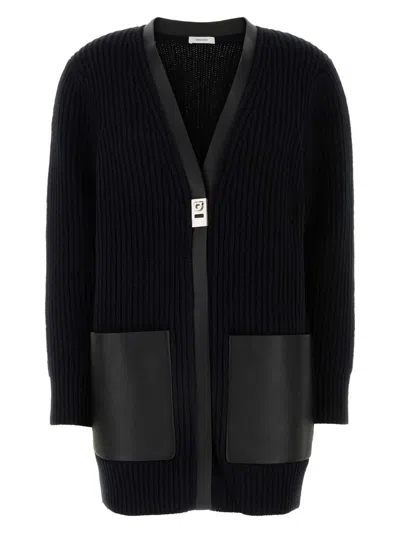 FERRAGAMO WOMEN'S WOOL CARDIGAN