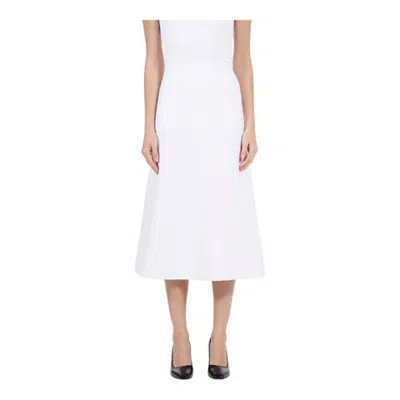 Ferragamo Womens A-line Midi Skirt In Animal Print