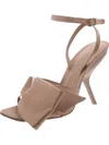 Ferragamo Womens Ankle Strap Kitten Heel In Multi