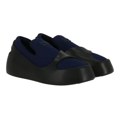 Ferragamo Womens Blue Flat
