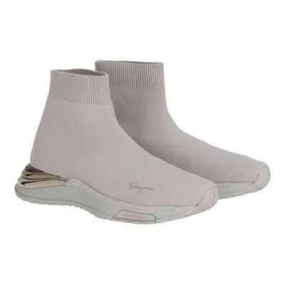 Ferragamo Womens Dark Grey Boot In Gray