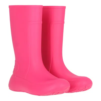 Ferragamo Womens Dark Pink Boot