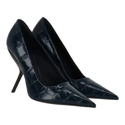Ferragamo Womens Navy Pump