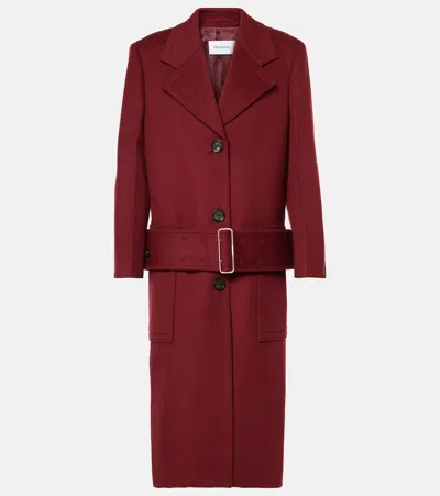 FERRAGAMO WOOL AND CASHMERE COAT