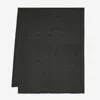 Ferragamo Gancini-patterned Scarf In Black