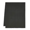 Ferragamo Wool And Silk Scarf In Black