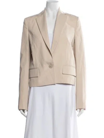 Pre-owned Ferragamo Wool Blazer In Neutral