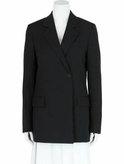 Pre-owned Ferragamo Wool Blazer W/ Tags In Blue