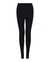 Ferragamo Wool Blend Leggings In Blue