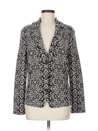 Pre-owned Ferragamo Wool Cardigan Sweater In Black