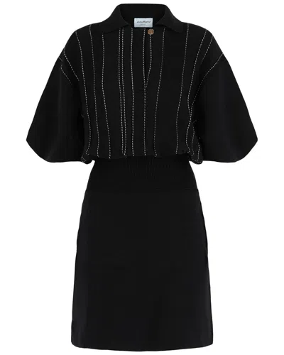 Ferragamo Wool Day Dress