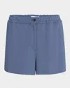 Ferragamo Wool Faille Shorts
