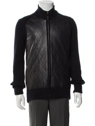 Pre-owned Ferragamo Wool Jacket In Black