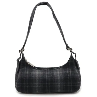 Pre-owned Ferragamo Wool Leather Shoulder Bag ()
