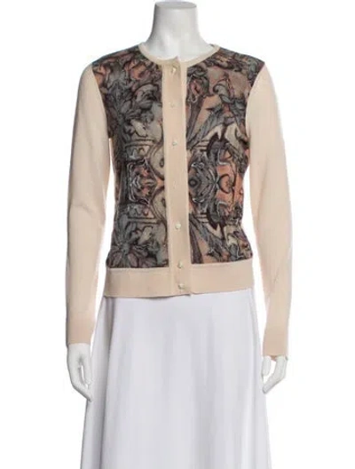 Pre-owned Ferragamo Wool Printed Sweater In Multi