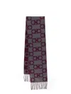 Ferragamo Gancini Scarf In Brown