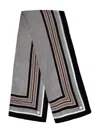 Ferragamo Wool Scarf In Gray