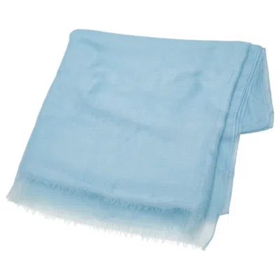 Pre-owned Ferragamo Wool Scarf () In Blue