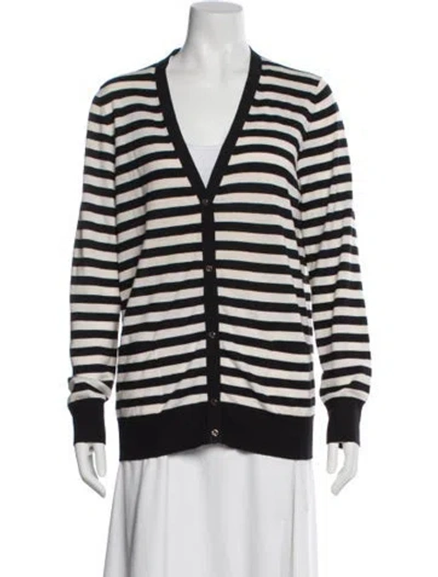 Pre-owned Ferragamo Wool Striped Sweater In Multi