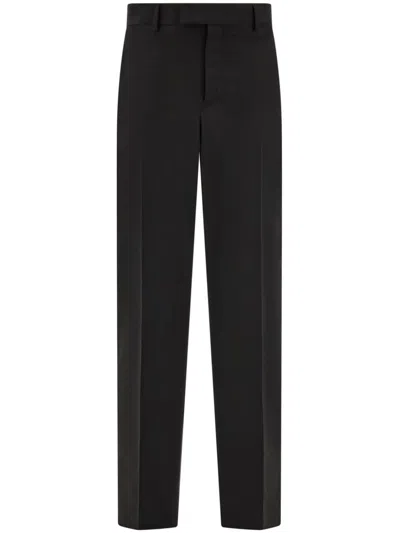 FERRAGAMO WOOL TAILORED TROUSERS