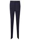 Ferragamo Slim Fit Wool Trousers