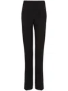 Ferragamo Pressed-crease Virgin Wool Tailored Trousers
