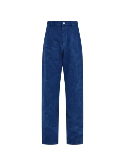 Ferragamo Workwear Trousers In Blue