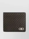 Ferragamo Woven Leather Bi-fold Wallet