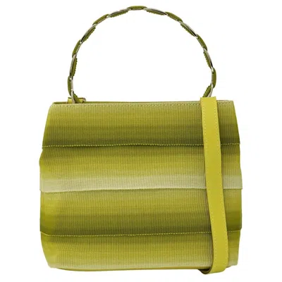 Pre-owned Ferragamo Yellow Handbag Shoulder Bag ()